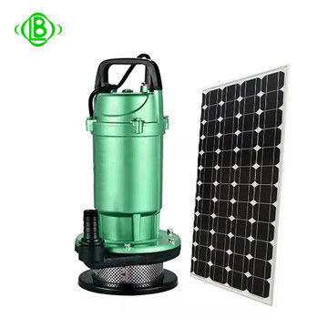 Portable 26 Meter Solar Powered Submersible Pump High Flow with Remote Monitoring