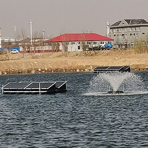 Aerator Kincir Air Bertenaga Surya Portabel dengan Kontrol Cerdas untuk Udang dan Ikan