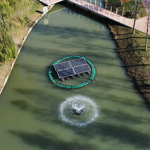 High Efficiency Solar Powered Pond Aerator 380V 0.5KW Solar Fish Pond Aerator