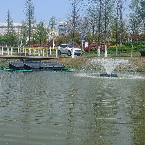 High Efficiency Solar Powered Pond Aerator 380V 0.5KW Solar Fish Pond Aerator