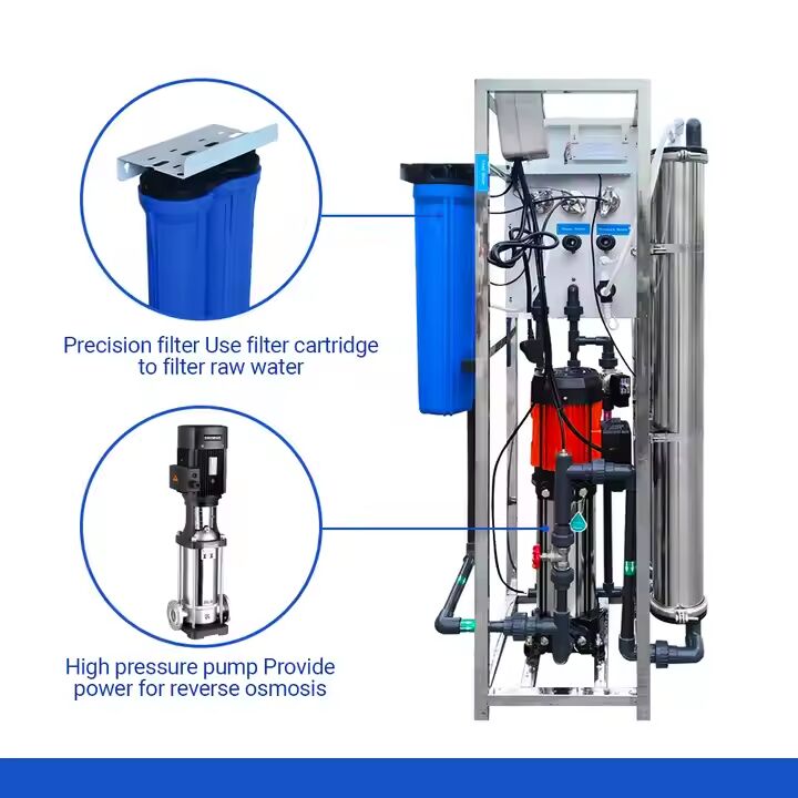 250LPH 500LPH Ro Drinking Water Treatment Plant RO System Water Filter System Reverse Osmosis Plant