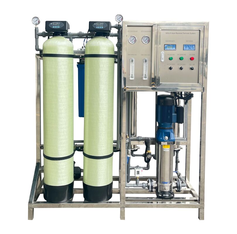 High Quality 500L Per Hour Water Purification System Seawater Desalination Water Treatment Machine Equipment System Plant