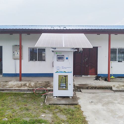 RM Water Treatment System For Pure Water Reverse Osmosis System In Community Pure Solar Water Treatment Plant