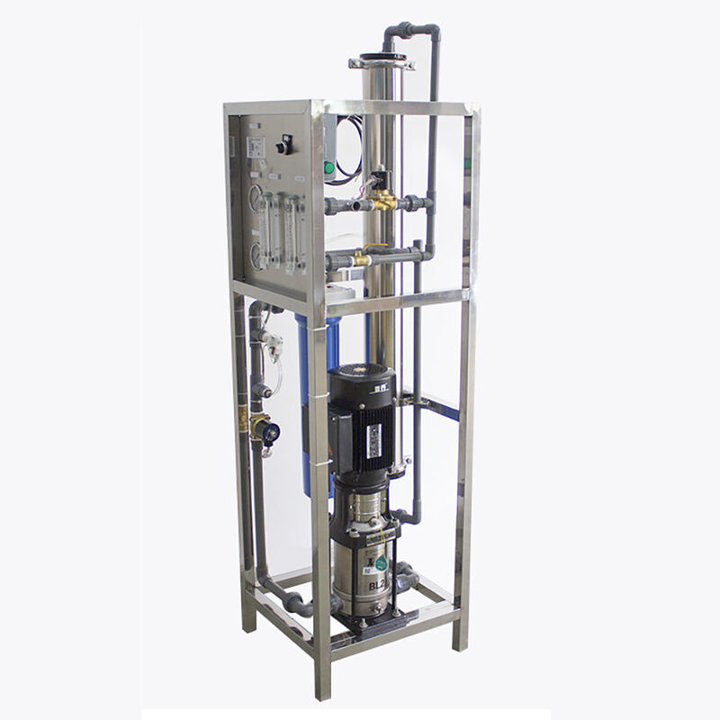 Small Factory Drinking Water Treatment Equipment Well Water Reverse Osmosis Machinery RO Filter Mineral Water Making Machine