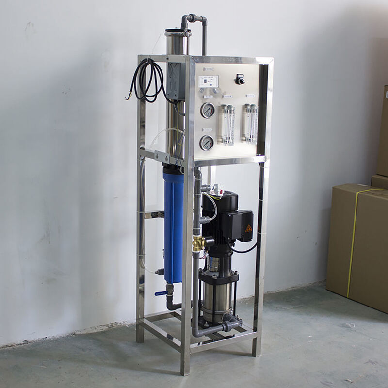 Small Factory Drinking Water Treatment Equipment Well Water Reverse Osmosis Machinery RO Filter Mineral Water Making Machine