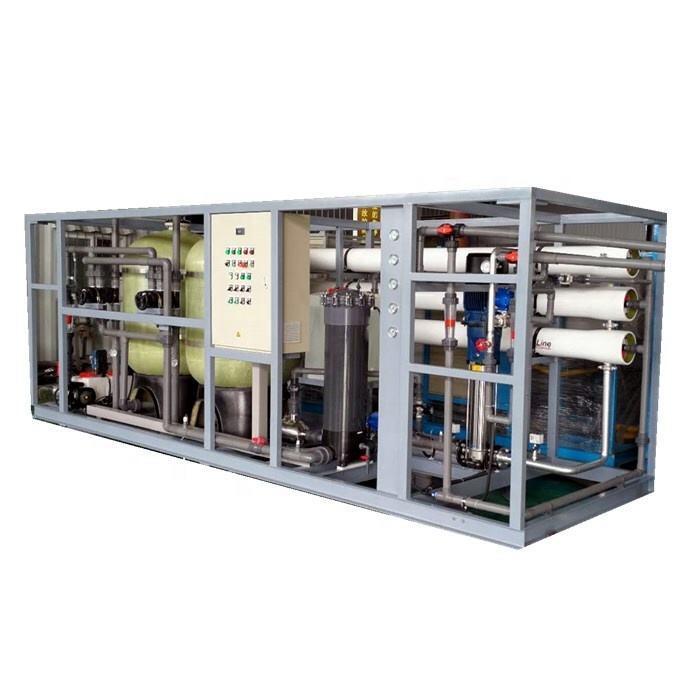 Small Size Sun Powered Seawater Desalination RO Systems Solar Power Seawater Desalination Plants