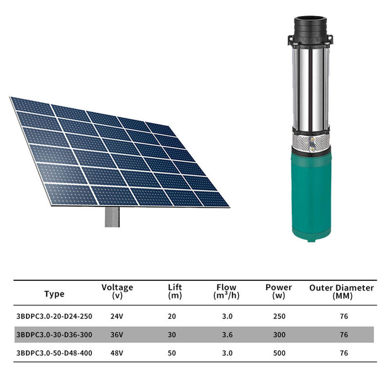 Solar Energy System Dc Agriculture Irrigation Fountain Garden Price 3 Inch Solar Water Pump