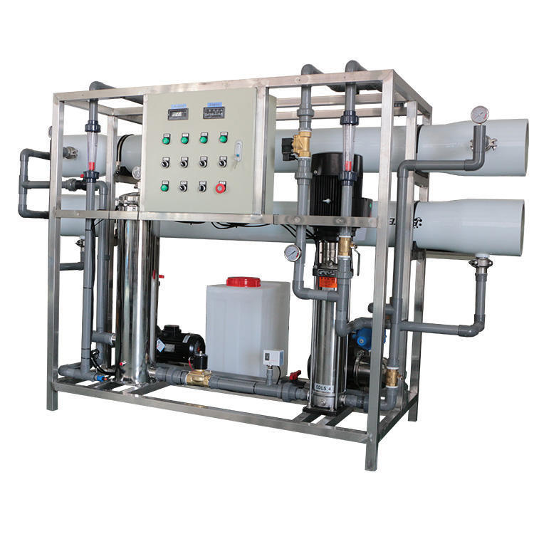 4T Seawater/Brackish Water Reverse Osmosis RO Desalination Purifier Treatment Plant/ Equipment/Machinery System With Solar