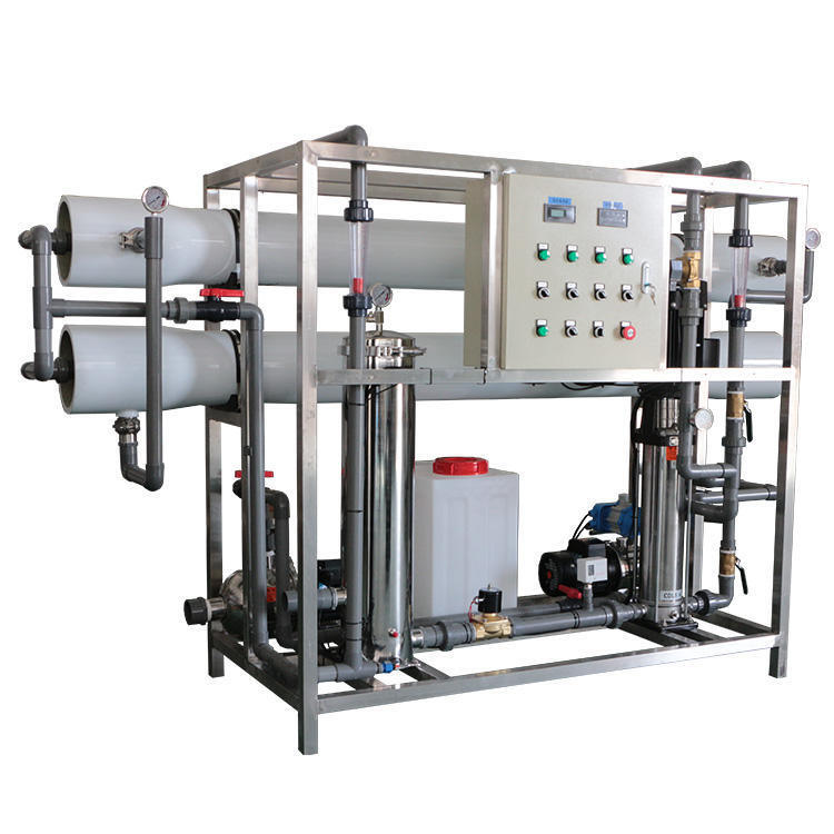 4T Seawater/Brackish Water Reverse Osmosis RO Desalination Purifier Treatment Plant/ Equipment/Machinery System With Solar