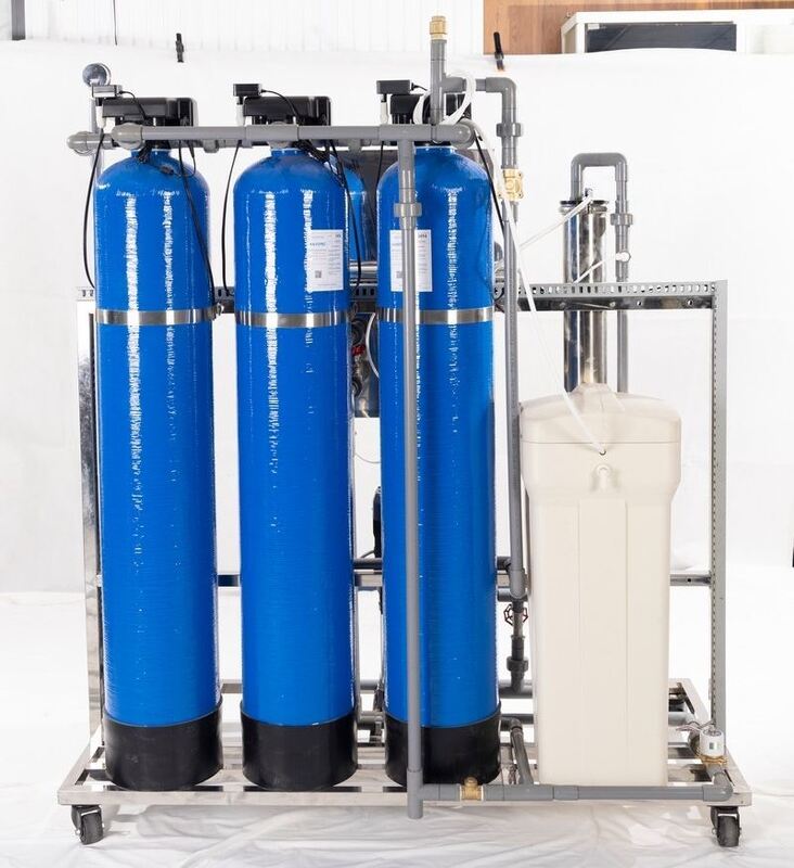 RO Reverse Osmosis Plant 250L/Hour Water Desalination Solar Water Purifier Machine RO System