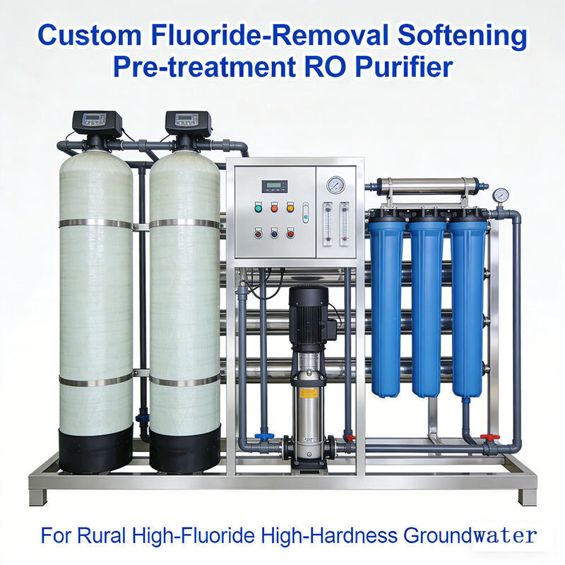 Reverse Osmosis (RO) Water Purification Equipment For Solving The Problem Of Secondary Pollution In Water Supply Pipelines