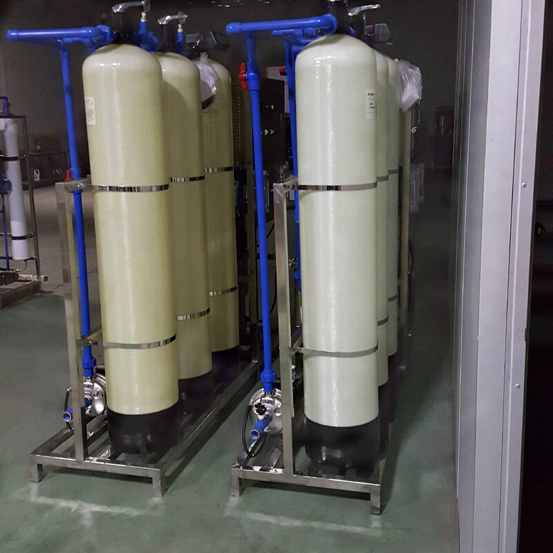 Seawater Desalination System RO Water Filtration Drinking Water Treatment Machine With PLC Pump Motor 1000L/Hour 1 Year Warranty