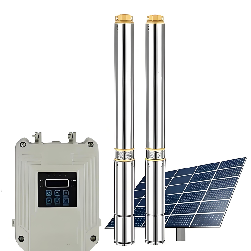 24 Volt High Pressure Stainless Steel Submersible Solar Water Pump for Agricultural Irrigation