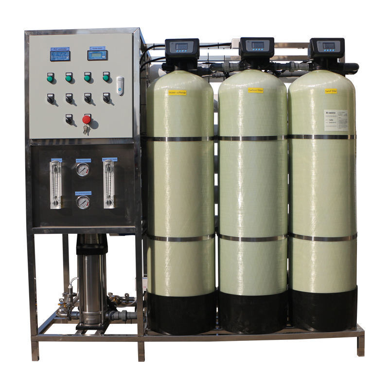 1000LPH Solar Powered Reverse Osmosis Water Filter System with 60-65% Recovery Rate for Industrial Water Treatment