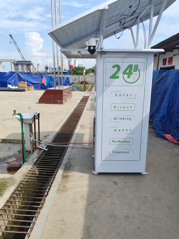 BL-10 Solar Brackish Water RO System — 10 m³/Day Village Drinking Water Supply