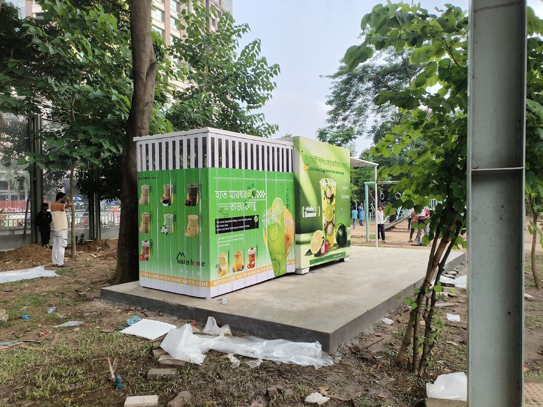 100% Solar Container Milk Tea Shop – Off-Grid Bubble Tea & Fruit Tea Store