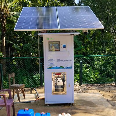 Portable 500L Commercial And Domestic RO Water Purification System With Solar Small Filter System 220V Voltage